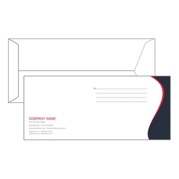 Floral Envelope