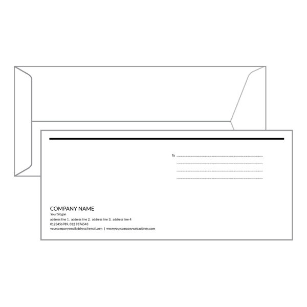Creamish Envelope