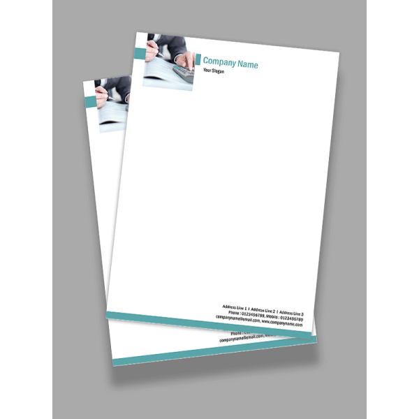 Accountant Letterhead Design
