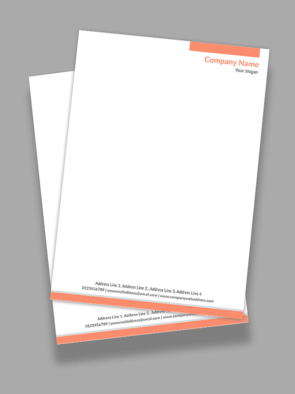 Professional Letterhead Design