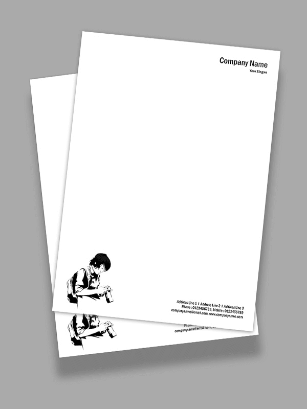 Photography Letterhead Design