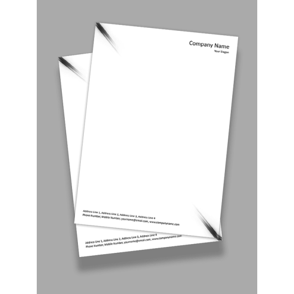 Advocate Letterhead Design