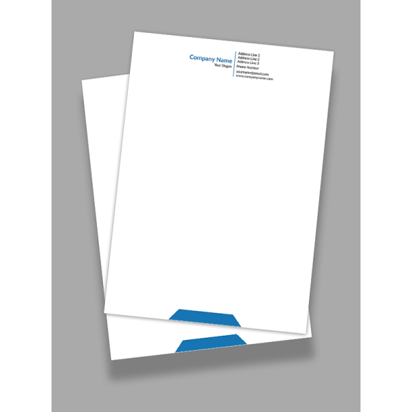 IT Company  Letterhead Design