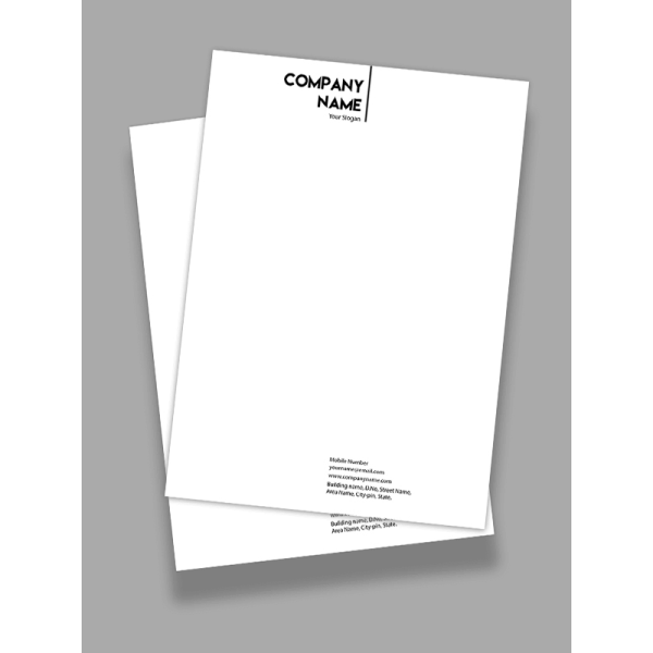 Advocate Letterhead Design