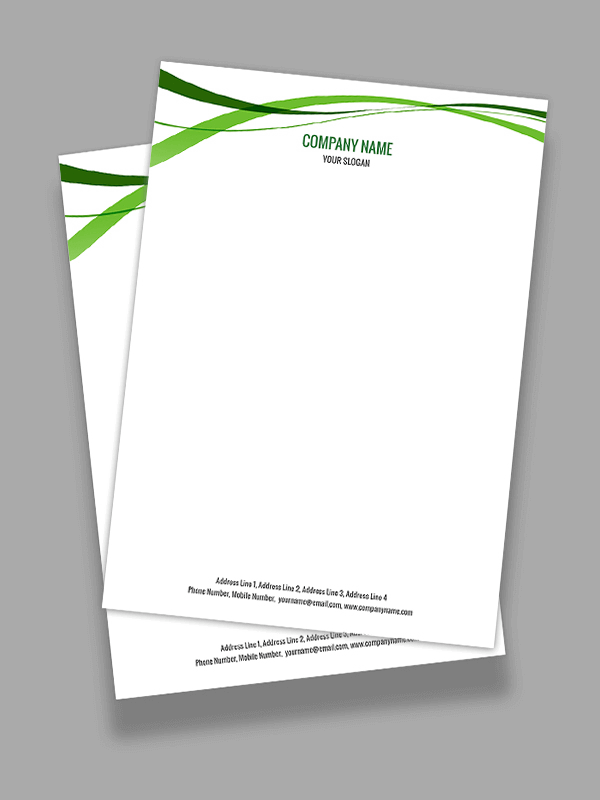 Professional Letterhead Design