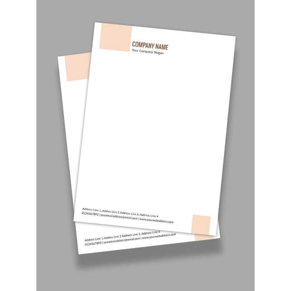 Advocate Letterhead Design
