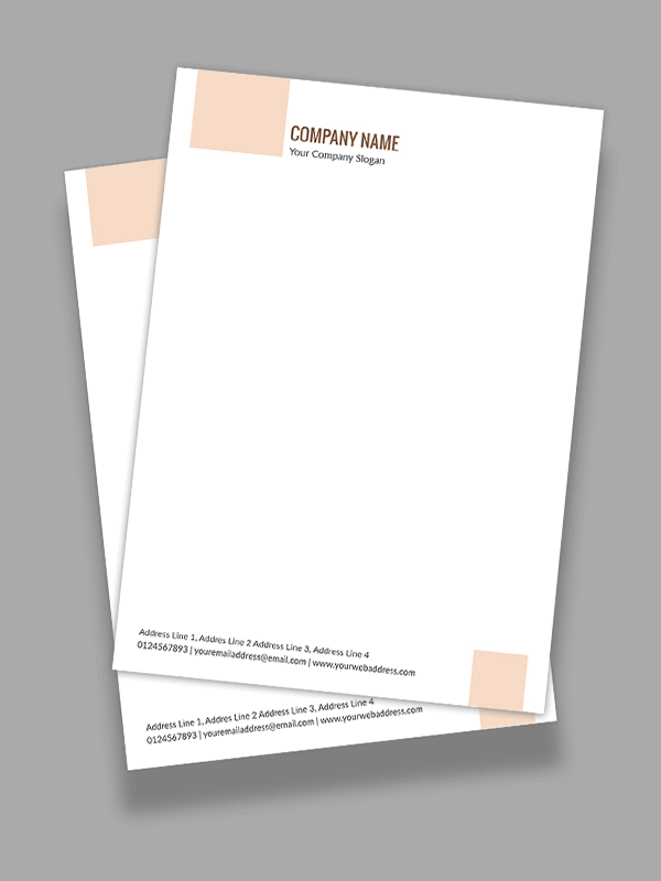 Advocate Letterhead Design