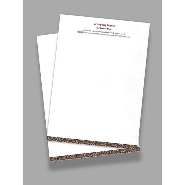 Florist Letterhead Design