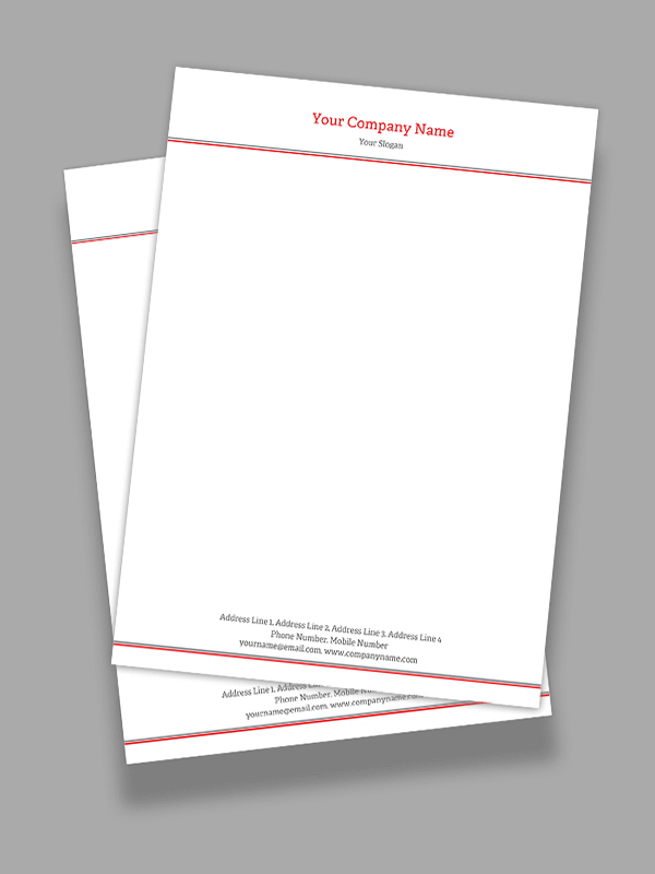 Professional  Letterhead Design