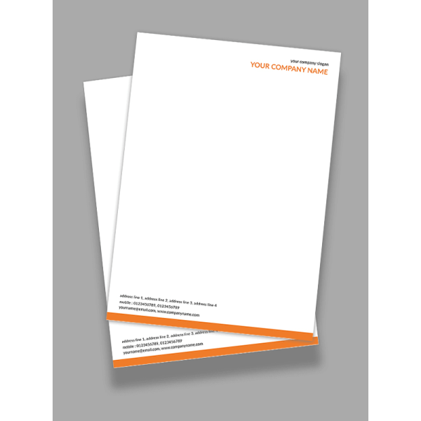 Professional  Letterhead Design