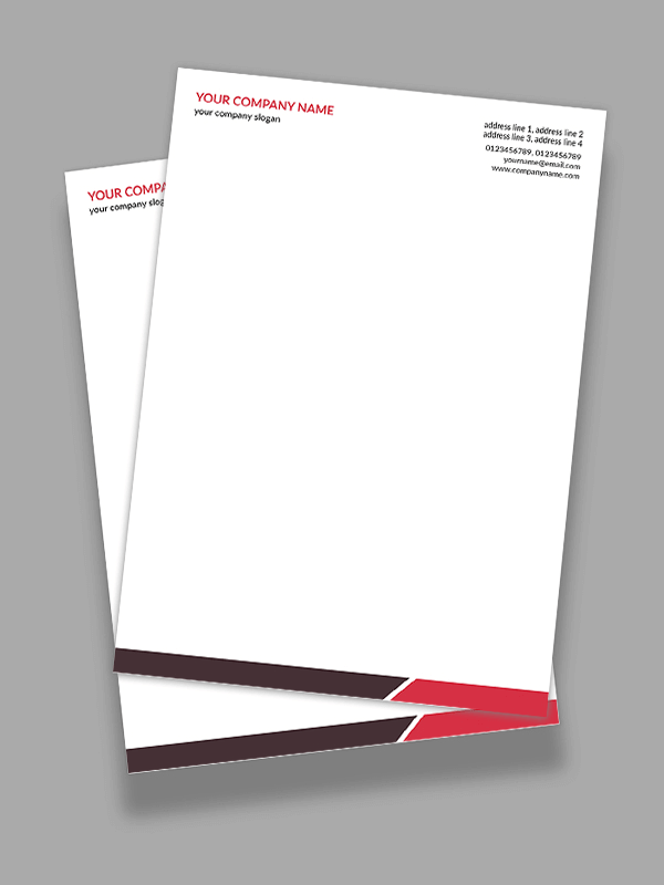 Simple Letterhead Design