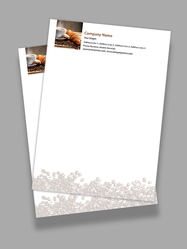 Bakery Letterhead Design