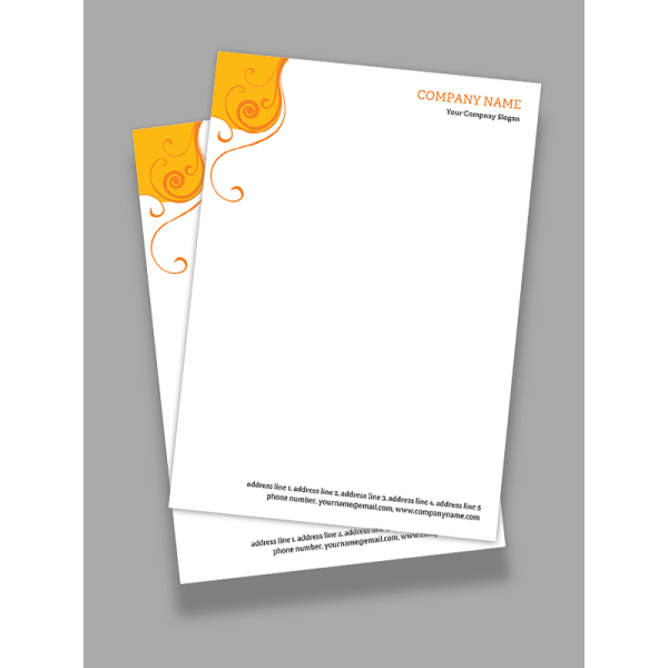 Premium Letterhead Design