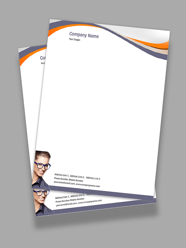 Opthomologist Letterhead Design