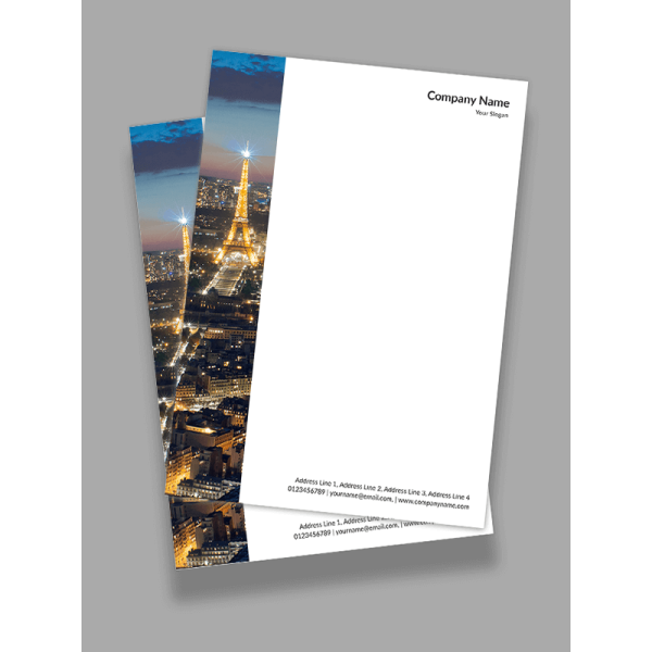 Travels Company  Letterhead Design