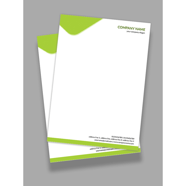 Profeesional  Letterhead Design