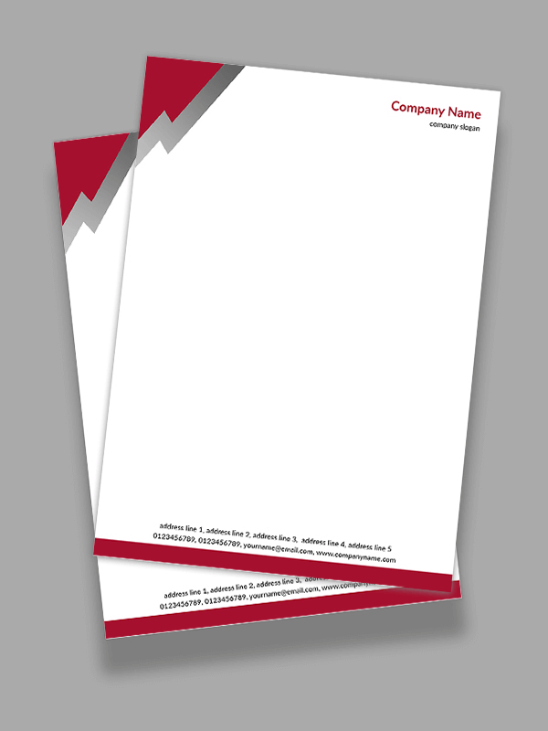 Premium Letterhead Design