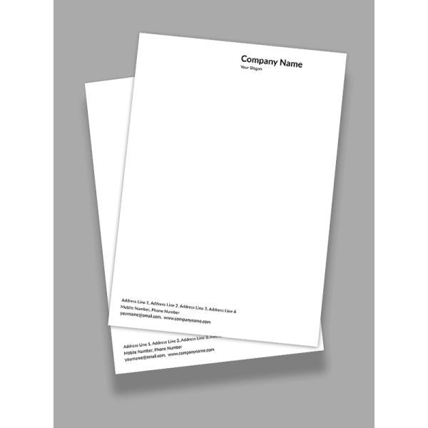 Premium Letterhead Design