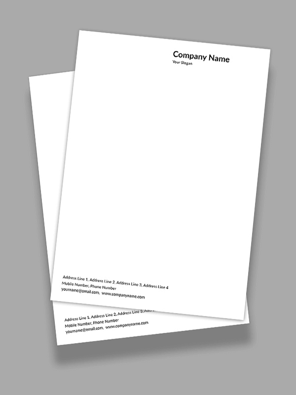 Premium Letterhead Design