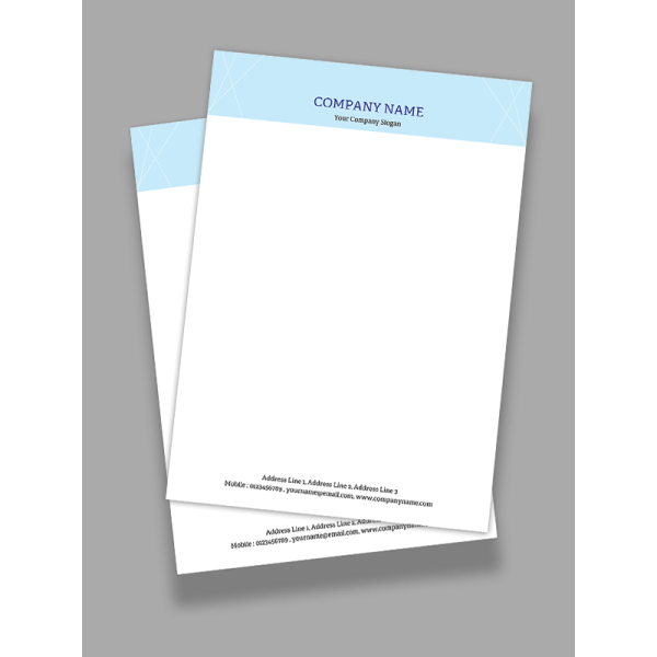 Professional Letterhead Design