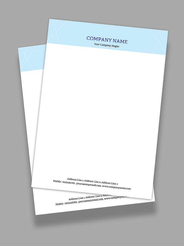 Professional Letterhead Design