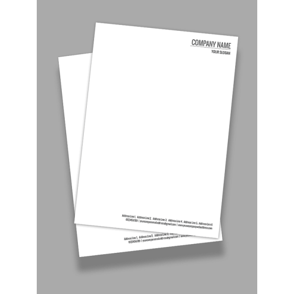 Advocate Letterhead Design
