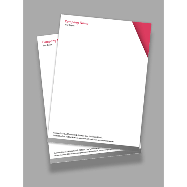 Beauty Spa Letterhead Design