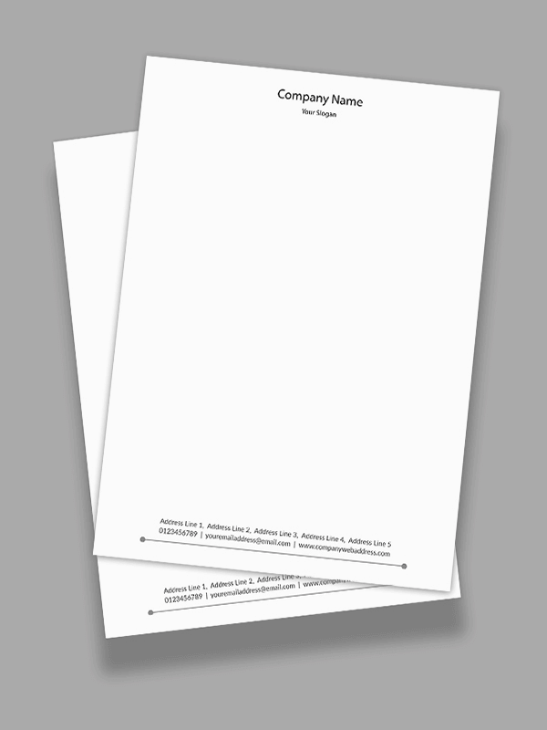 Premium Letterhead Design