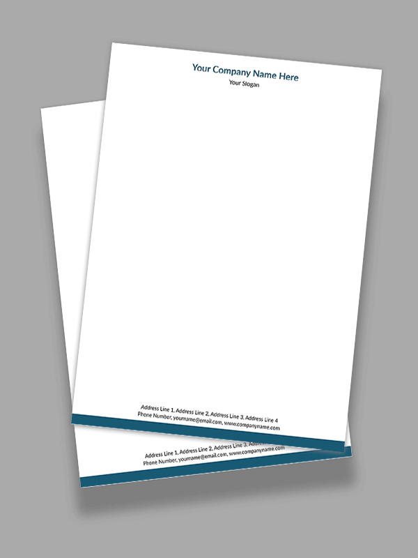 Industry Letterhead Design