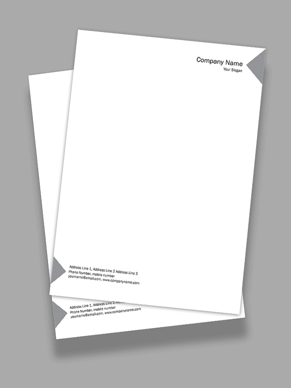 Advocate Letterhead Design