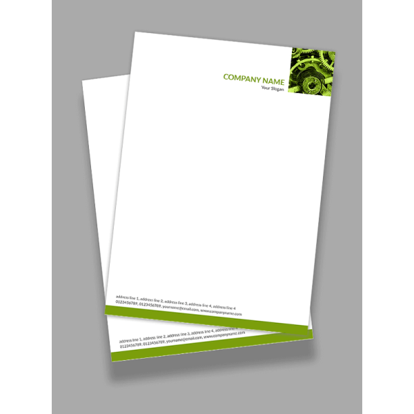 Automobiles Letterhead Design