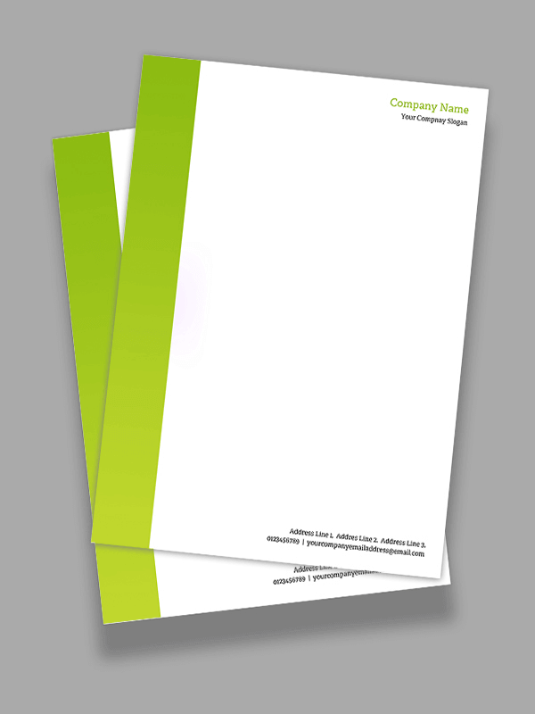 Construction  Letterhead Design