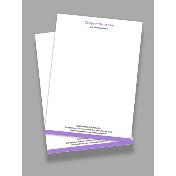 Professional Letterhead Design