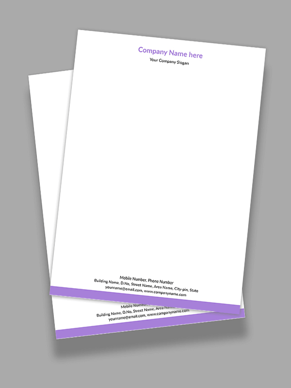 Professional Letterhead Design