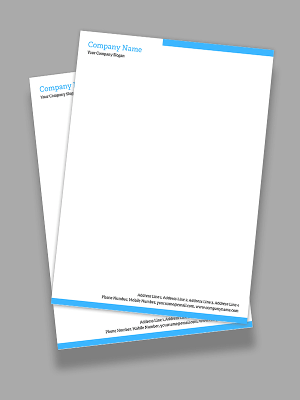 Furniture Shop  Letterhead Design