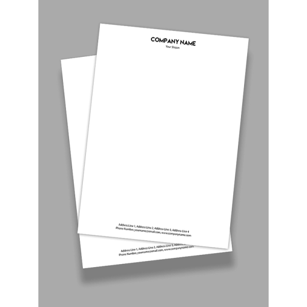 Advocate Letterhead Design