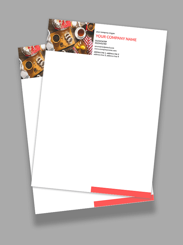 Bakery Letterhead