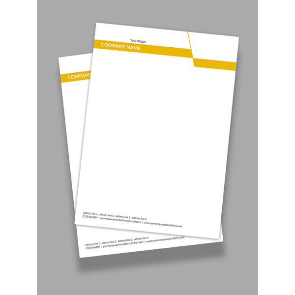 Painter Letterhead