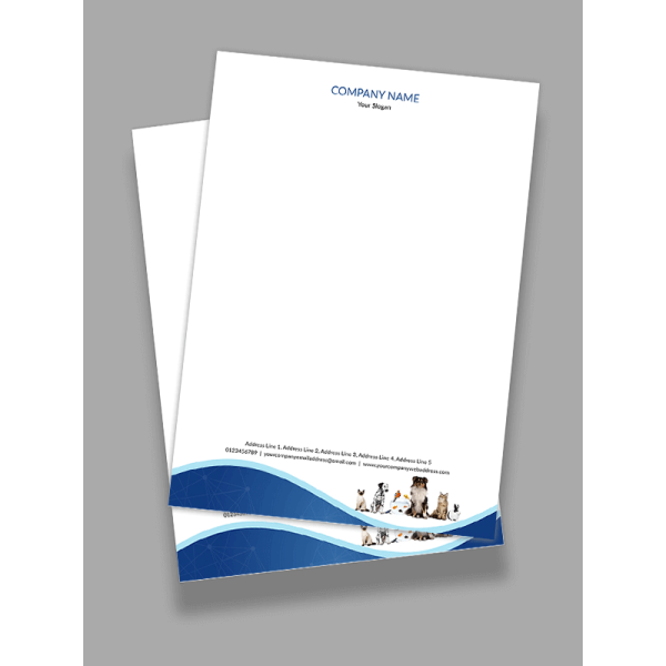 Pet Clinic Letterhead