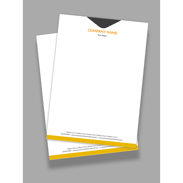 Courier Letterhead