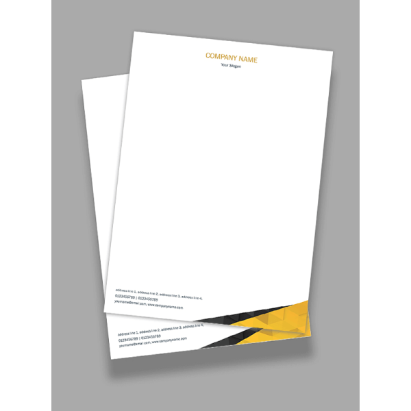 Pattern Letterhead