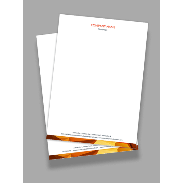 Artist Letterhead