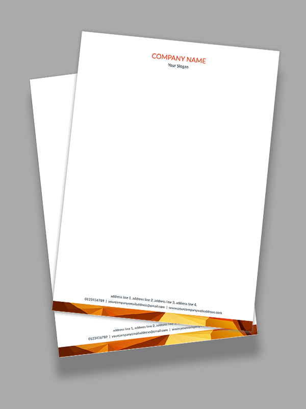 Artist Letterhead