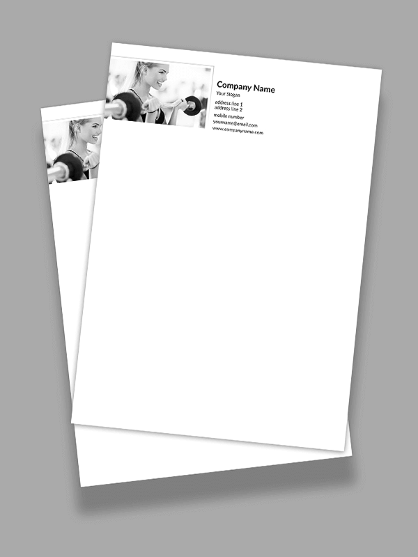 Plain Letterhead