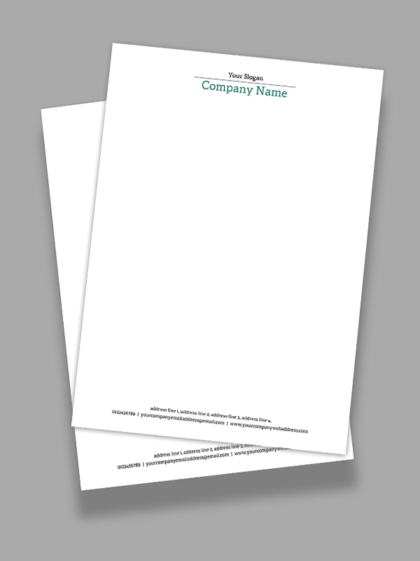 Architect Letterhead