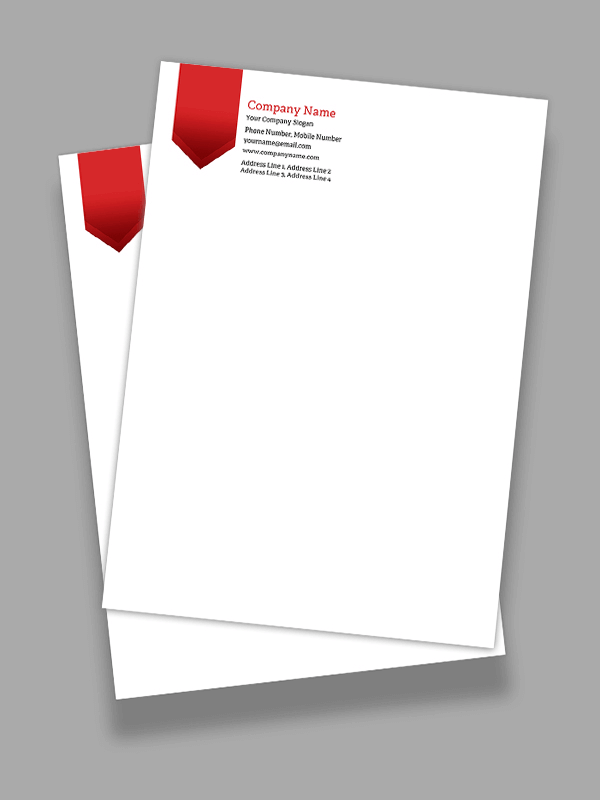Tailor Letterhead