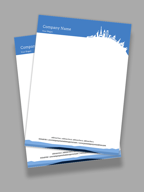 Travel Agency Letterhead