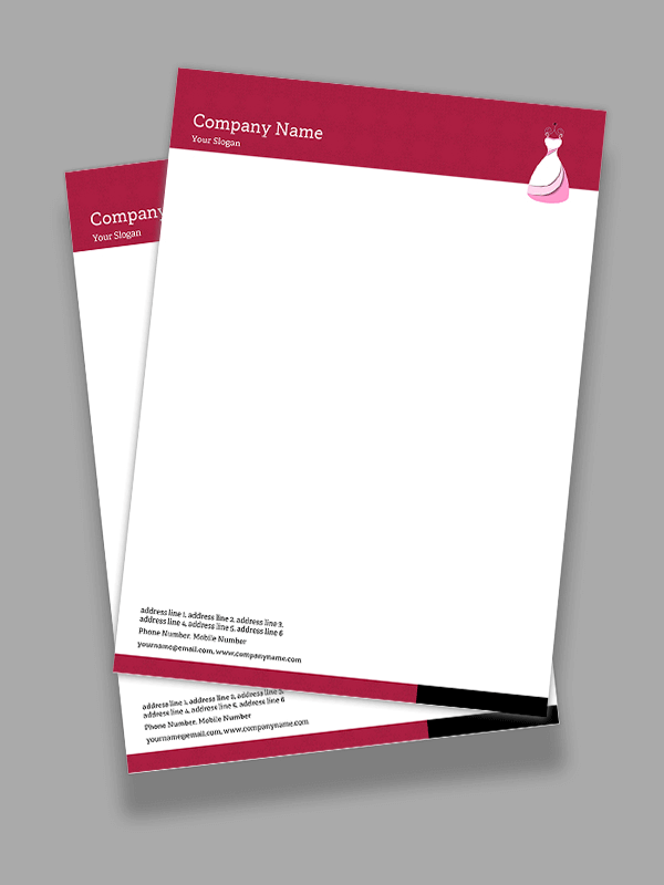 Garment Letterhead