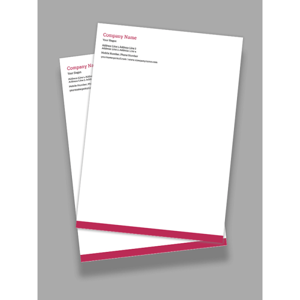 Fashion Letterhead