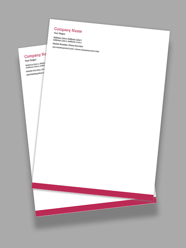 Fashion Letterhead